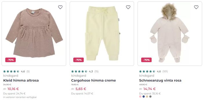 🧑‍🍼 Babymarkt 30% Rabatt auf alle Mode Artikel