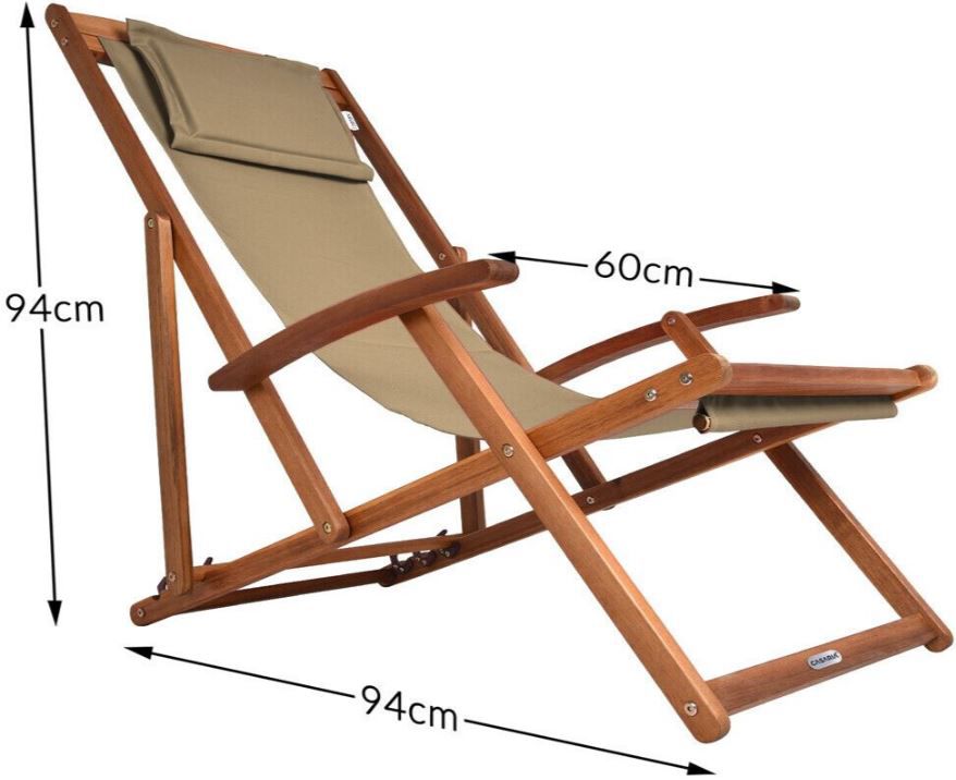 Casaria Sonnenliege Dune für 38,95€ (statt 51€)