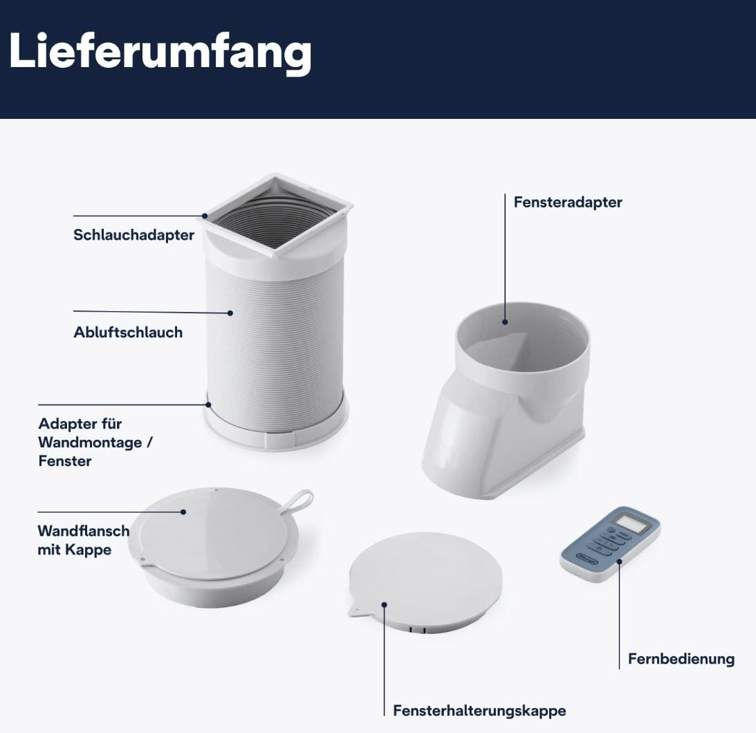 DeLonghi Pinguino Compact ES72 YOUNG Mobiles Klimagerät für 379,99€ (statt 457€)
