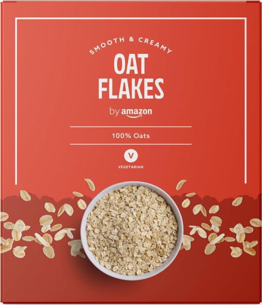 🥣 4 x 500g by Amazon Zarte Haferflocken ab 2,53€