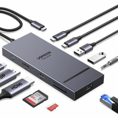 UGREEN Revodok Pro Docking Station – 4K@120Hz, 10Gbps für 49,99€ (statt 70€)