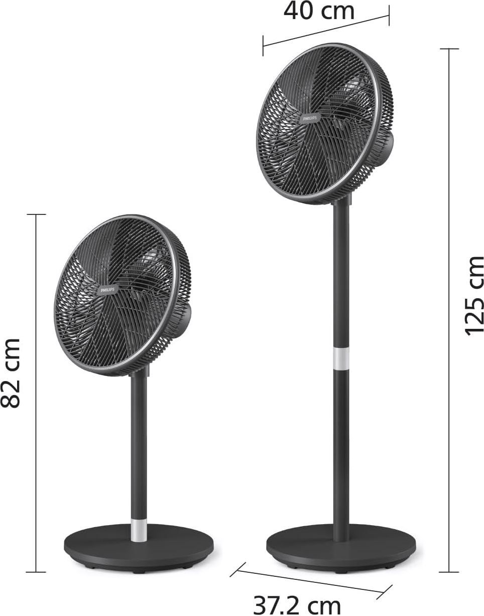 Philips Smart leiser Standventilator Serie 3000   19 bis 46db für 79,99€ (statt 88€)