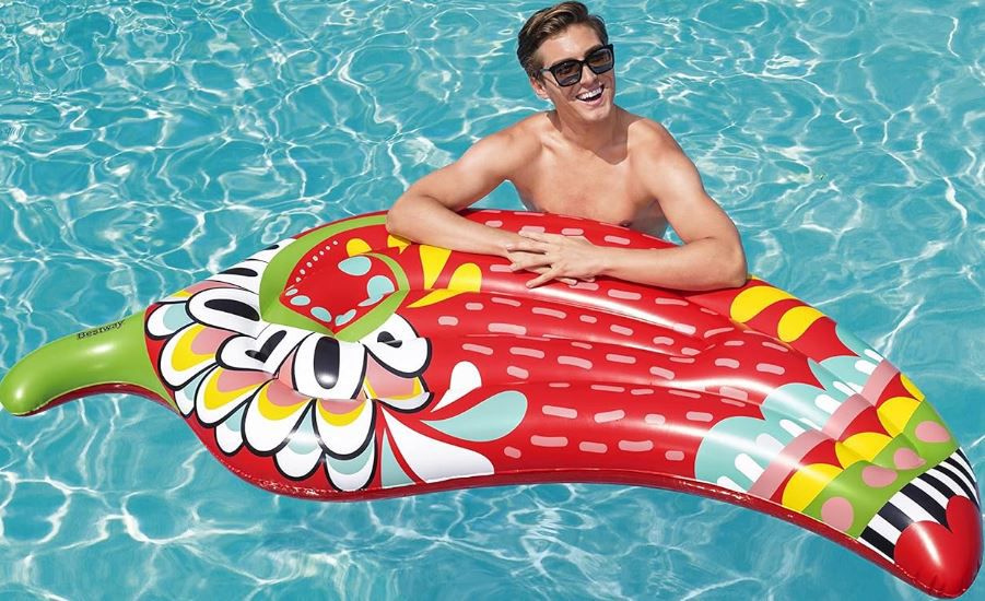 🌶️ Bestway Flirty Fiesta Luftmatratze Paprika 195 x 99cm für 8€ (statt 13€)