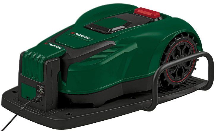 Parkside Mähroboter Smart PAMRS 1000 A1 mit Akku und Ladestation für 299€ (statt 369€)