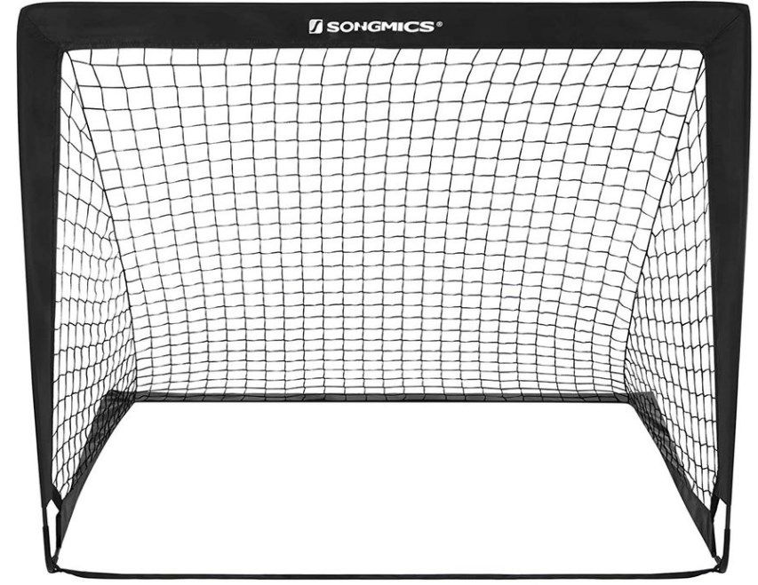 SONGMICS Fußballtore Schwarz für 22,99€ (statt 30€)