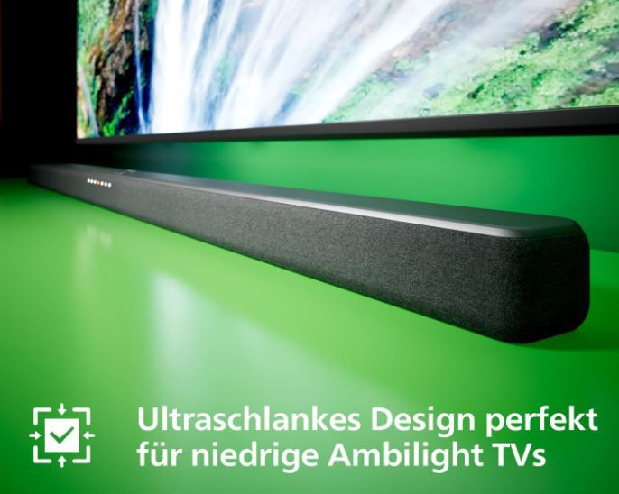 🎶 PHILIPS TAB 6309/10, Soundbar & kabelloser Subwoofer für 159€ (statt 183€)