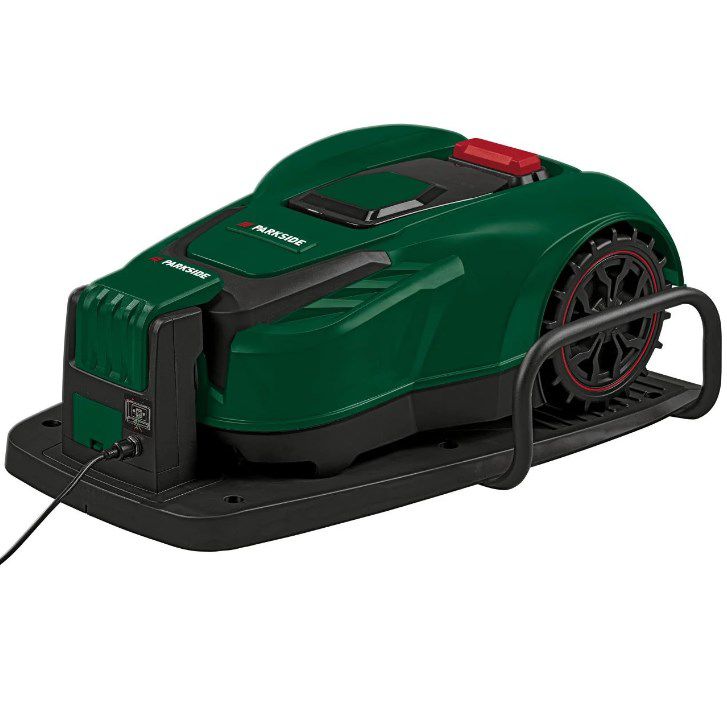 Parkside Mähroboter Smart PAMRS 1000 A1 mit Akku und Ladestation für 299€ (statt 369€)
