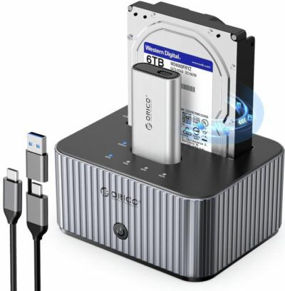 ORICO IT28E-C Docking Station mit Offline Klonen & 10Gbps für 47,99€ (statt 80€)