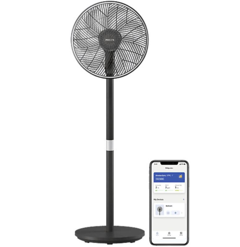 Philips Smart leiser Standventilator Serie 3000   19 bis 46db für 79,99€ (statt 88€)