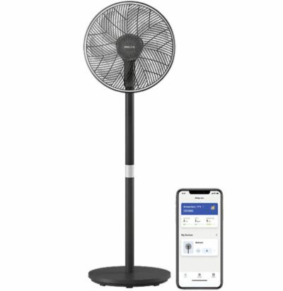 Philips Smart leiser Standventilator Serie 3000 – 19 bis 46db für 79,99€ (statt 88€)