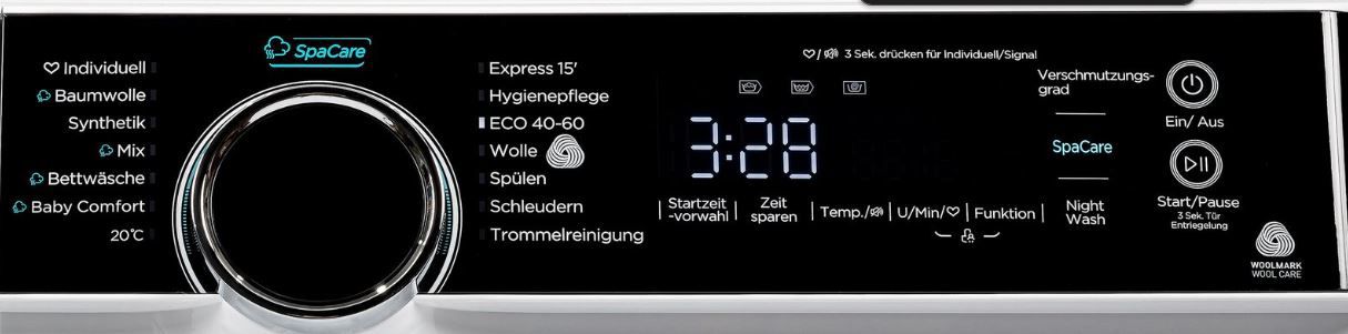 HANSEATIC 7kg Waschmaschine HWMK714A1 für 309€ (statt 339€)