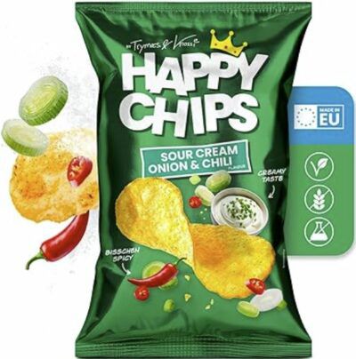 10 x 150g Happy Chips by Trymacs & Knossi 2 Sorten für 11,89€ (statt 14€)