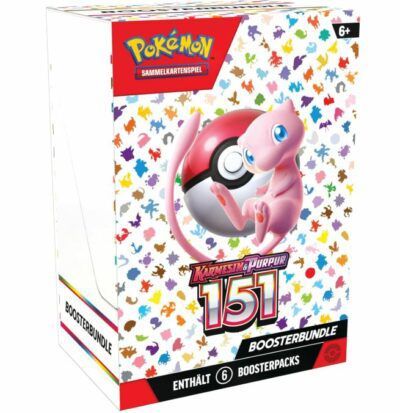 🔥 Pokémon Karmesin & Purpur – 151 Booster Bundle ab 29,94€ (statt 68€)