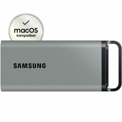 Samsung Portable SSD T5 Evo 2TB in Grau – Mac kompatibel für 83,19€ (statt 100€)