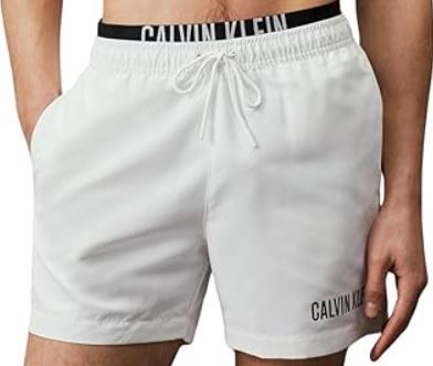 Calvin Klein Herren Badeshorts Medium Double Mittellang für 31,95€ (statt 45€)