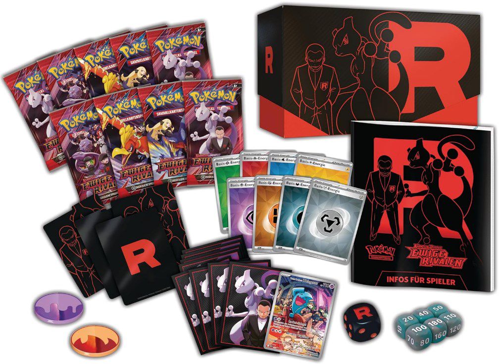 Pokémon Top Trainer Box 1x Promokarte, 9x Boosterpacks & Zubehör für 52,99€ (statt 79€)