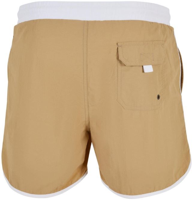 Urban Classics Retro Swimshorts in Beige ab 8,79€ (statt 17€)