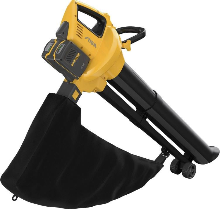 Stiga SVS 100e Kit Akku Laubsauger mit Häcksel  und Blasfunktion für 138,90€ (statt 219€)