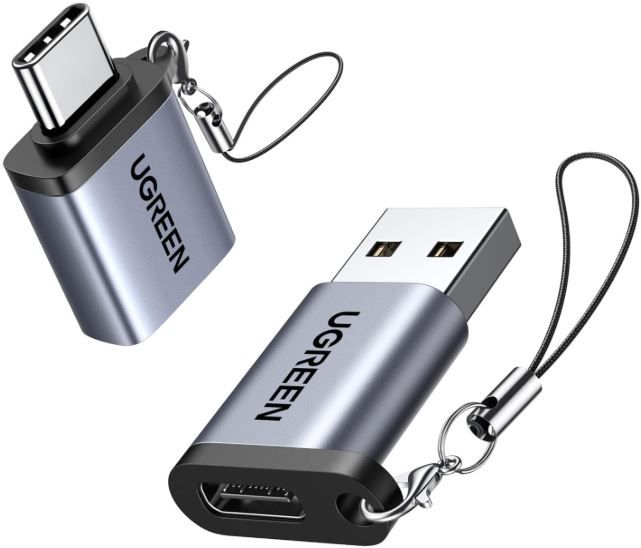 2x UGREEN Adapter USB C USB A Adapter 10Gbps für 8,99€ (statt 11€)