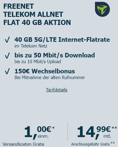 🎧 Telekom Allnet 40 GB 5G für 14,99€ mtl. + AirPods 4. Gen. ANC