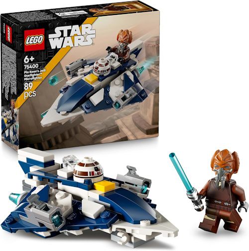 🚀 LEGO Star Wars 75400 Plo Koons Jedi Starfighter für 10,99€ (statt 15€)
