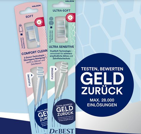 Dr.Best Ultra Sensitive oder Comfort Clean gratis ausprobieren