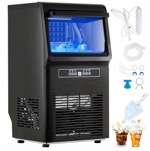 🧊 VEVOR kommerzielle Eiswürfelmaschine (34kg / 24h) für 189,99€ (satt 219€)