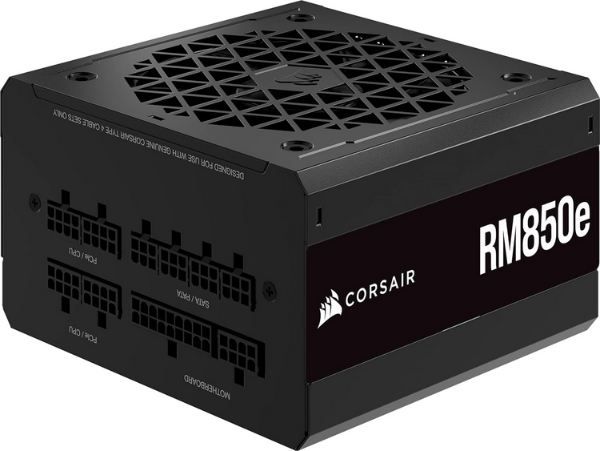🖥️ Corsair RM850e Vollmodulares ATX Netzteil, 80 Plus Gold für 109,90€ (statt 132€)