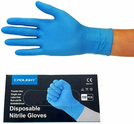 🧤 300 Stück CRDLIGHT Nitril Handschuhe, Gr. M für 9,99€ (statt 18€)