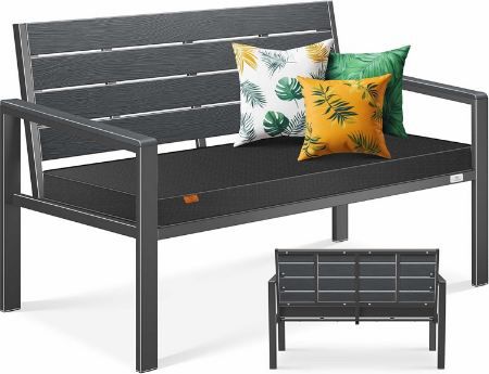🏡 Kesser 2 Sitzer Gartenbank mit Kissen für 126,80€ (statt 150€)