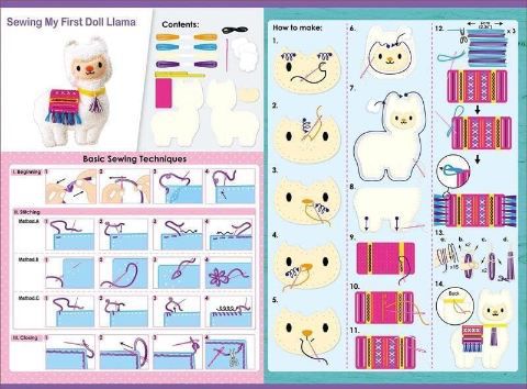 🦙 Avenir DIY Nähset, Sewing Lama für 13,59€ (statt 16€)