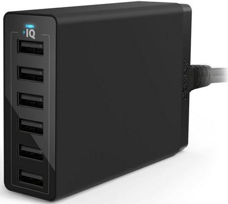 🔌 Anker PowerPort 6   6 Port USB Ladegerät mit 60W für 25,99€ (statt 36€)
