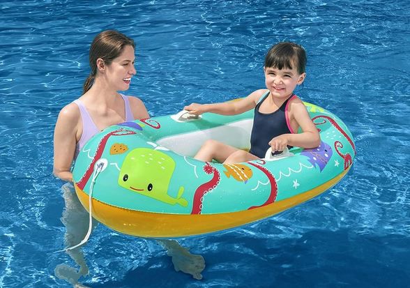 🚣‍♂️ Bestway Happy Crustacean Krusti Kinder Schlauchboot für 10,99€ (statt 14€)