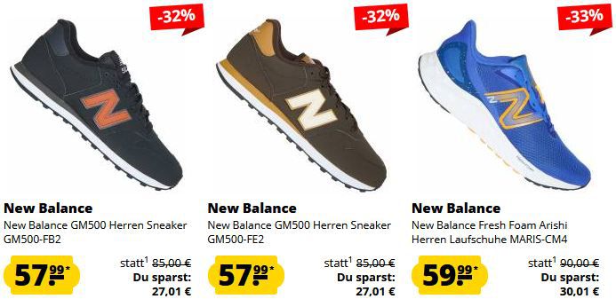 👟🔥 SportSpar: New Balance Sneaker Sale ab 49,99€ + 5€ Gutschein ab 60€