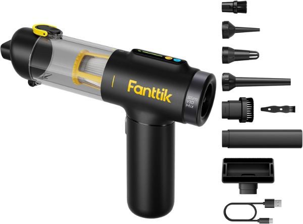 🧹 Fanttik Slim V10 Mix Kabelloser Auto Staubsauger für 59,99€ (statt 90€)