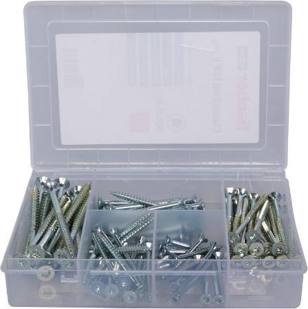 🪛 fischer Profi Box ClassicFast II Spanplattenschrauben, 110 Stk. für 8,99€ (statt 14€)
