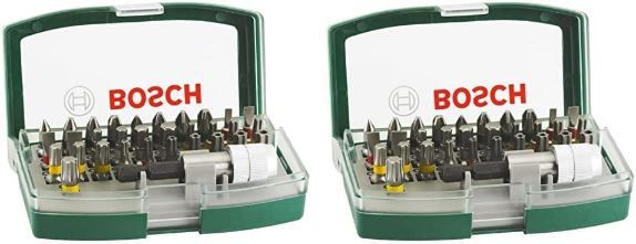 🧰 2er Pack Bosch Schrauberbit Set, je 32tlg. für 13,58€ (statt 19€)