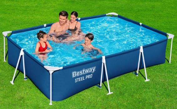 🏊 Bestway Steel Pro Pool inkl. Filterpumpe, 300x201x66cm ab 89,99€ (statt 135€)