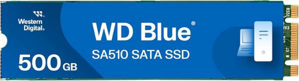 💾 WD Blue SA510 SATA M.2 SSD mit 500GB für 30€ (statt 47€)