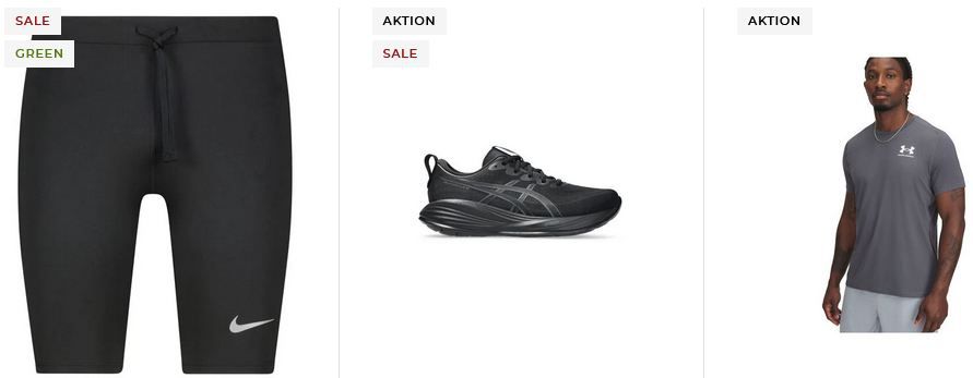 👟 engelhorn Sale + 15% Extra auf Sportkleidung (auch Sale!)   Nike, The North Face, Under Armour uvm.