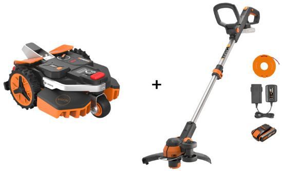 🏡 Worx Landroid Vision M600 + Akku Rasentrimmer Set für 899€ (statt 997€)