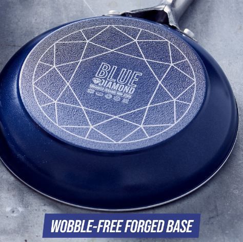 🍳 Blue Diamond Cookware Bratpfanne mit Diamantstruktur, 28cm für 19,99€ (statt 30€)