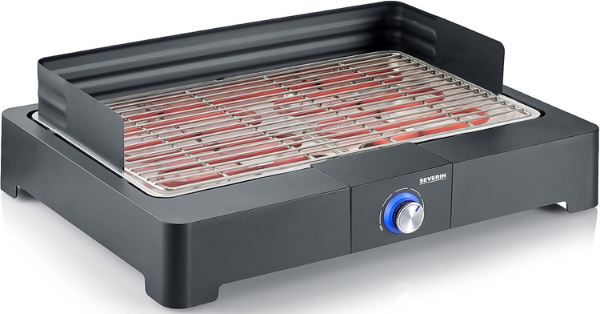 🥩 Severin PG 8565 Tischgrill mit Windschutz, 2.200W für 49€ (statt 65€)