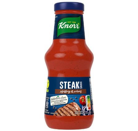 🥩 6er Pack Knorr Steak Sauce mit würzigem Geschmack ab 6,81€ (statt 10€)