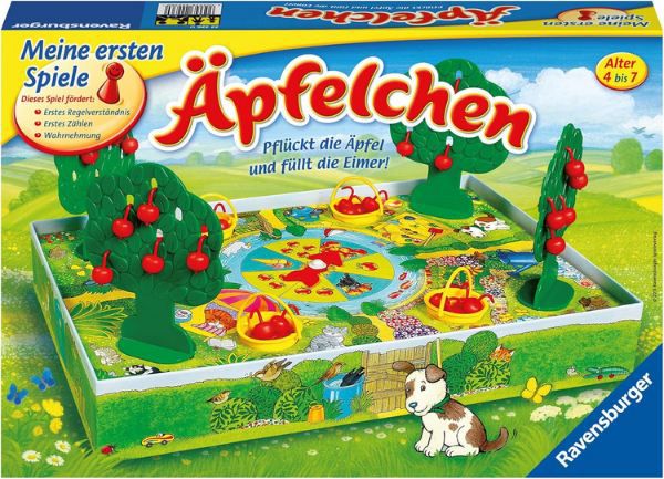 🎲 Ravensburger 22236 Äpfelchen Sammelspiel für 16,37€ (statt 19€)