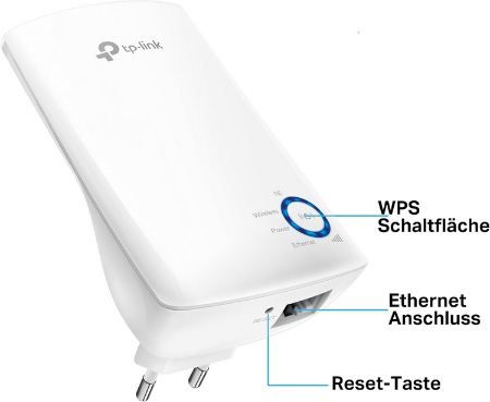 🛜 TP Link TL WA850RE WLAN Repeater bis 300 Mbit/s für 12,79€ (statt 19€)