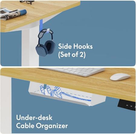 📋 FlexiSpot EG Höhenverstellbarer Schreibtisch, 100x60cm für 119,99€ (statt 160€)