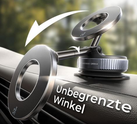 MRGLAS Magnetische Handyhalterung für MagSafe, 360° für 16,79€ (statt 24€)