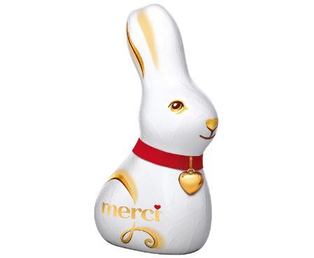 🍫 35 Stück (!) Merci Hase aus Vollmilch Schokolade, je 120g für 61,20€ (statt 102€)