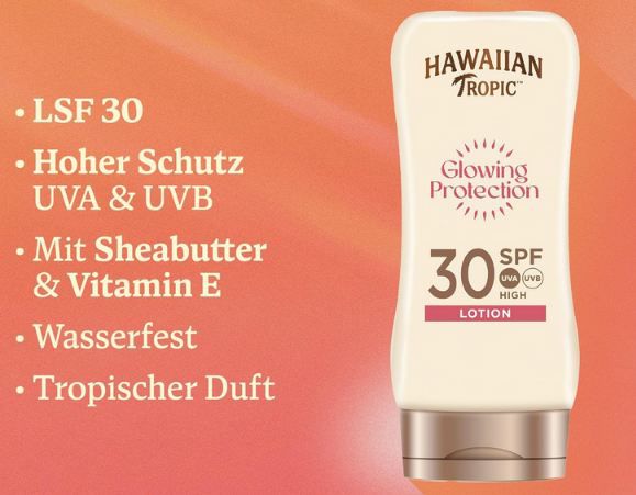 ☀️ Hawaiian Tropic Satin Protection Sun Lotion Sonnencreme, LSF 30 ab 5,94€ (statt 7€)